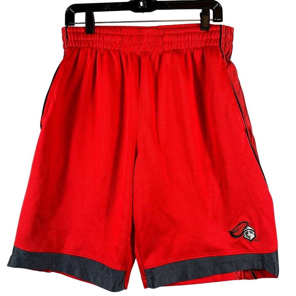 Rutgers Scarlet Knights Basketball Athletic Shorts Mens M 32/34 Red Mesh NCAA